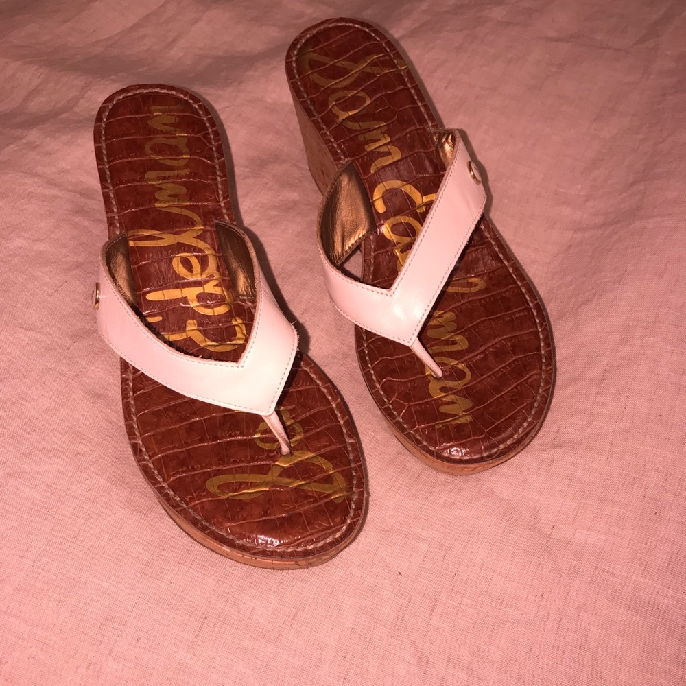 Sam Edelman Wedge Flip Flops!